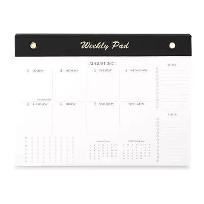 Tear Off Calendar Planner Desk Pad
