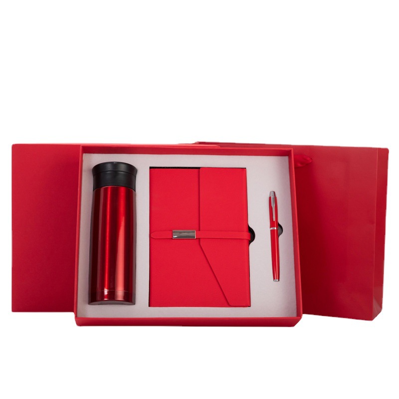 2025 HOT SALE gifts set notebook with pen and bottle for new year gifts