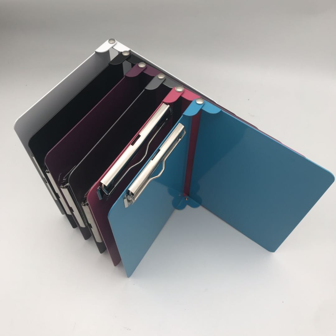 a4a5 foldable aluminum metal nursing clipbpard for nursing student use