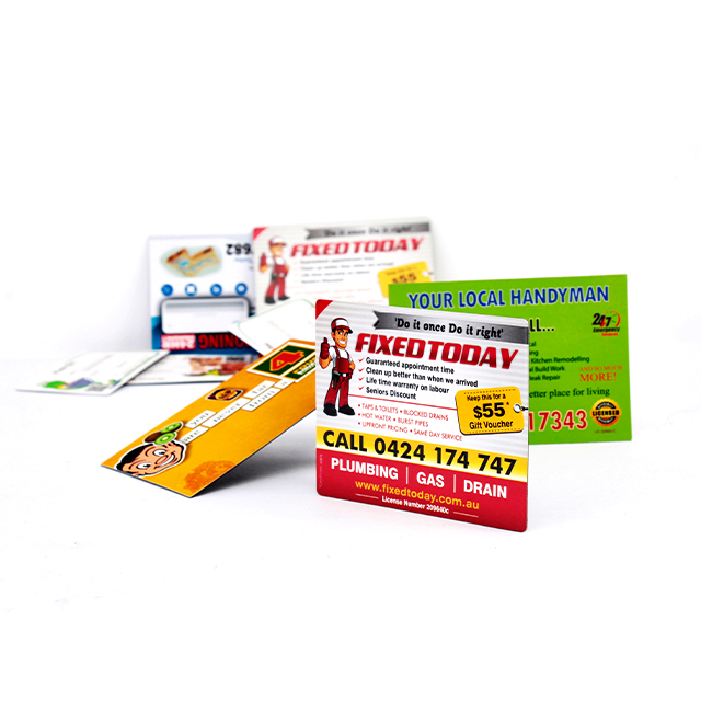 Custom PRINTED Fridge Magnet business card