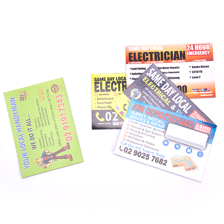 Custom PRINTED Fridge Magnet business card