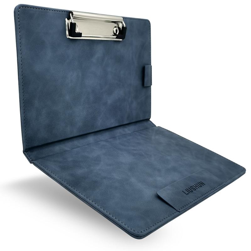 A4 pu Leather writing Clipboard Nurse Document foldable clipboard Folder