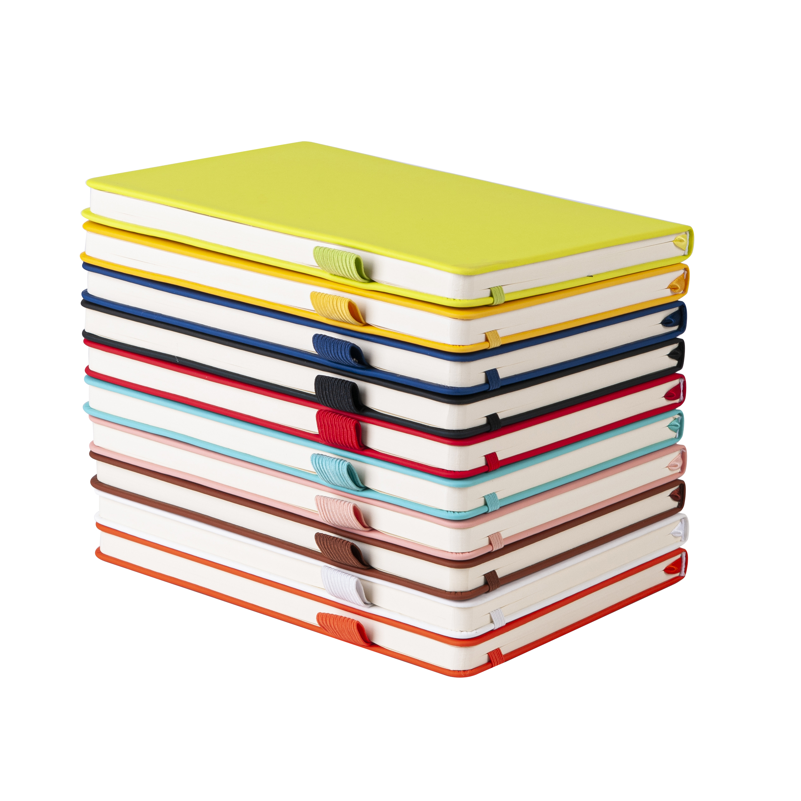 LIUSHUN A5 size pu leather hardcover notebook with custom logo