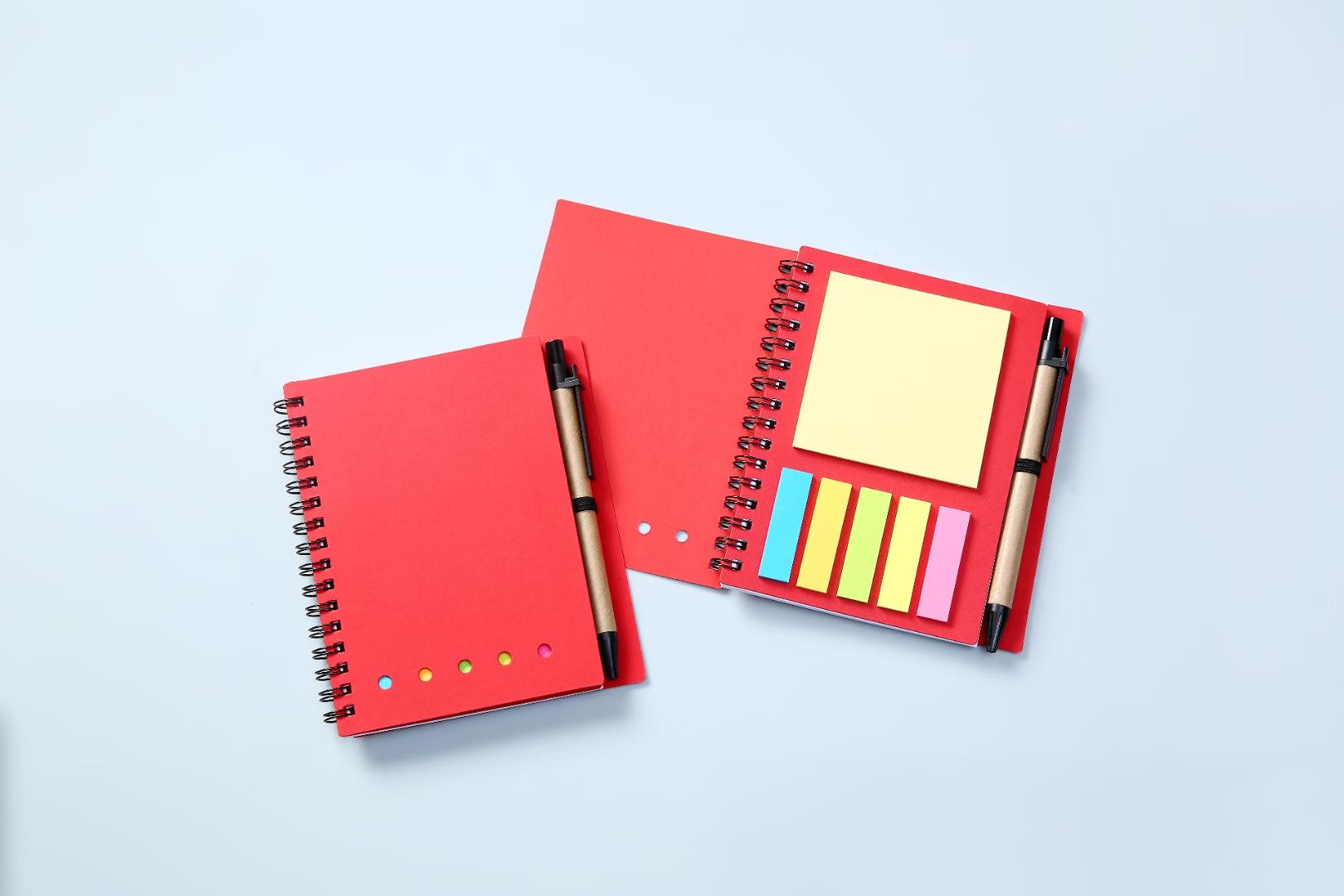 Cheaper price pocket notepad with pen with custom logo