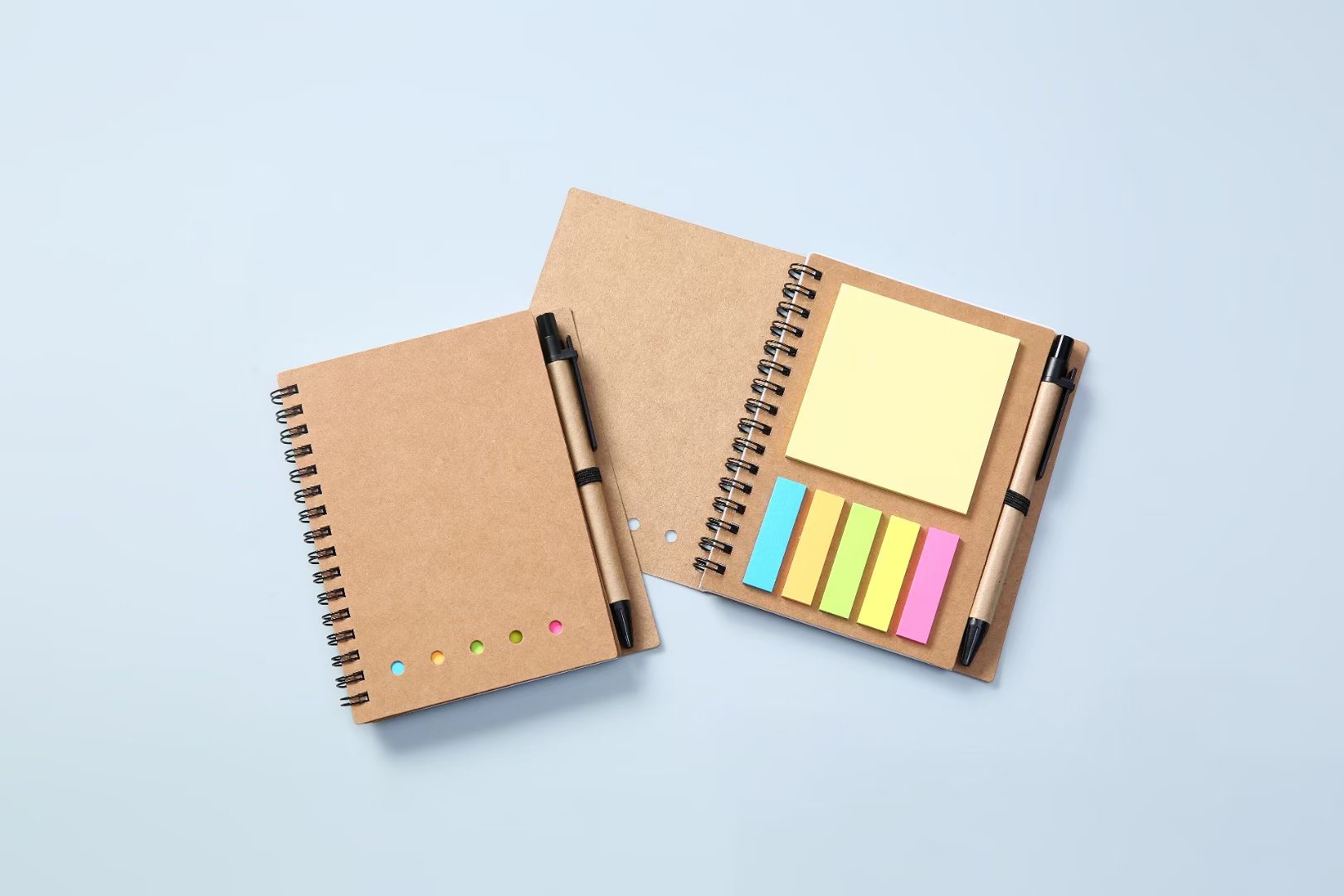 Cheaper price pocket notepad with pen with custom logo