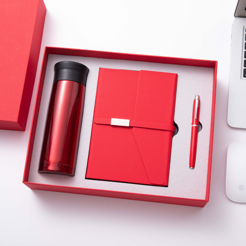 2025 HOT SALE gifts set notebook with pen and bottle for new year gifts