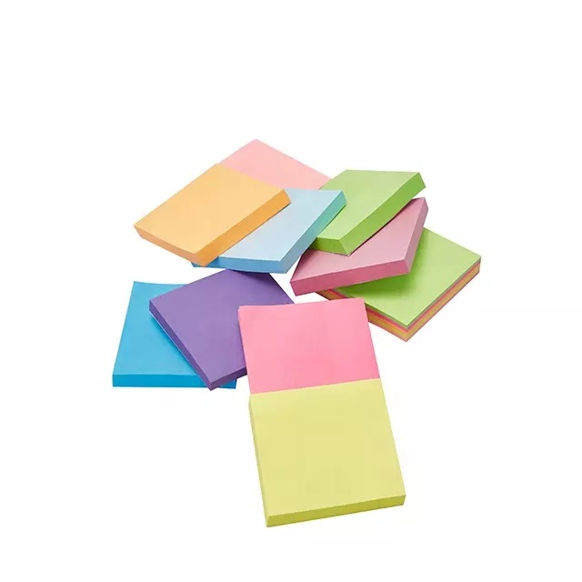 3X3'' factory price ODM OEM custon logo Sticky notepad memo pad
