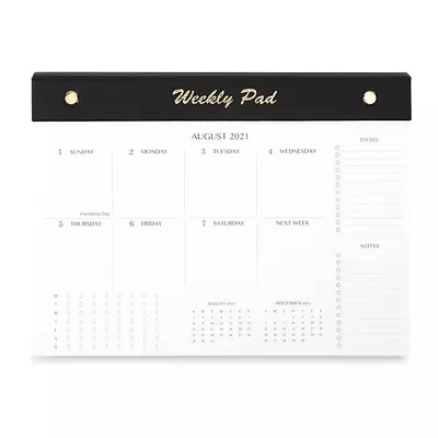 Factory printing Tear Off paper Calendar weekly monthly Planner Desk Pad